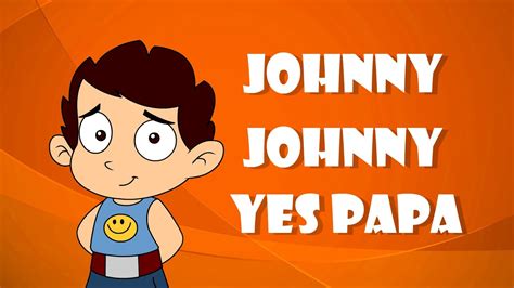 Dear children, johny johny is a beautiful nursery rhyme about parenting. Johnny Johnny Yes Papa - Nursery Rhyme by Laughing Dots ...
