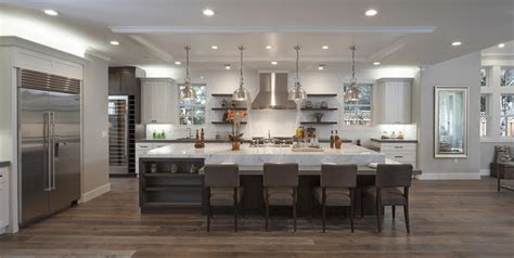If you want the kitchen island to serve as a dining or sitting area as well, you can easily add chairs to the design. How to Design Large Kitchen Island with Seating for 4