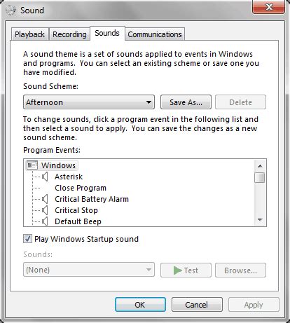 Open the run dialogue box and type regedit and click ok to open registry editor. How to Change Windows Startup Sound in Windows 7