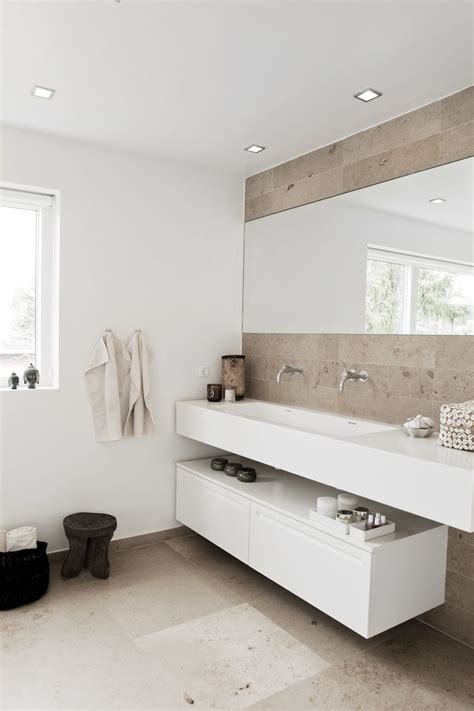 Select one with both hidden and open shelves, so you can pick. Bathroom Design Idea - An Open Shelf Below The Countertop ...