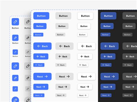 Figma Ios And Android Buttons Mobile Design System Ui Kit By Setproduct