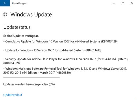 Kb4013429 Cumulative Update For Windows 10 Version 1607 Anniversary
