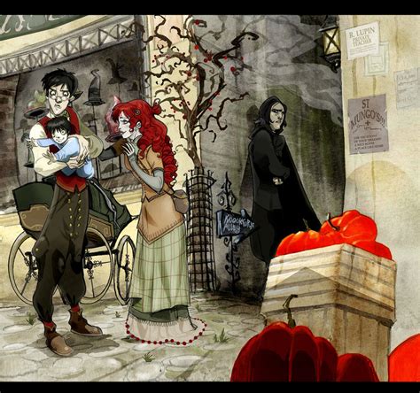 Snape And The Bad Encounter By Sally Avernier On Deviantart