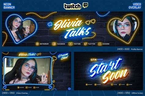 Template Twitch Stream Overlay Terbaik Pada Tahun Gratis