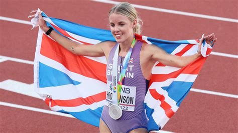 World Athletics Championships Keely Hodgkinson Claims M Silver