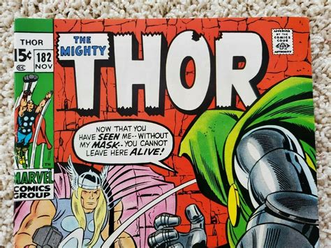 The Mighty Thor 182 Marvel Comics 1970 Jack Kirby Stan Lee Prisoner