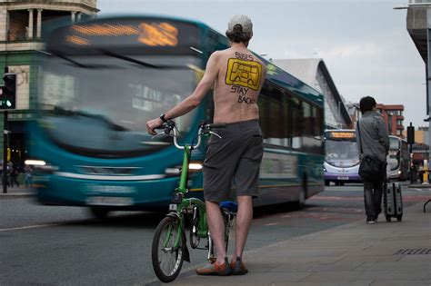 Manchester Naked Bike Ride 2015 Jg Manchester Evening News