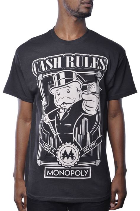 Maybe you would like to learn more about one of these? Mr Monopoly Rich Uncle Money Bags Cash Rules Tee Shirt Fun ...