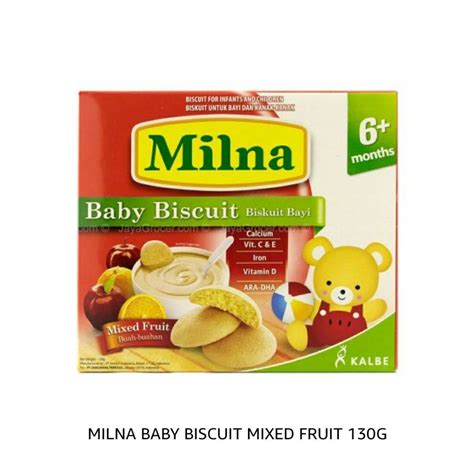 Milna Baby Biscuit Mixed Fruit 130g Lazada Ph