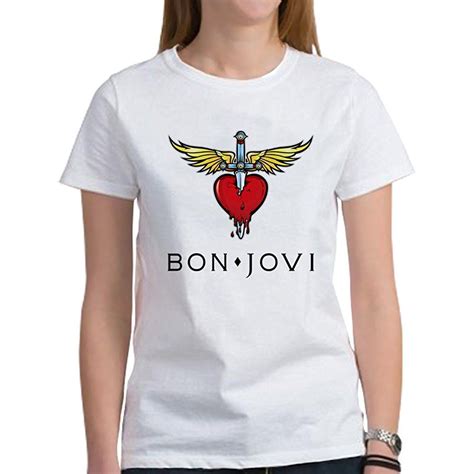 Tshirt For Woman Bon Jovi Women08439 1790 T Shirt T Shirts
