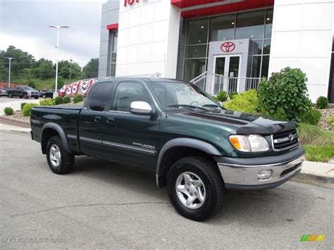 2000 Imperial Jade Mica Toyota Tundra Sr5 Extended Cab 4x4 138974498