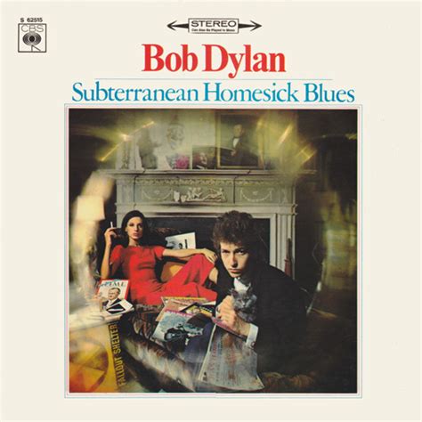 Bob Dylan Subterranean Homesick Blues 1967 Vinyl Discogs