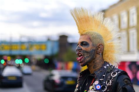 Zombie Punk Got A Few Snaps Of This Dancing Punk In Camden Flickr