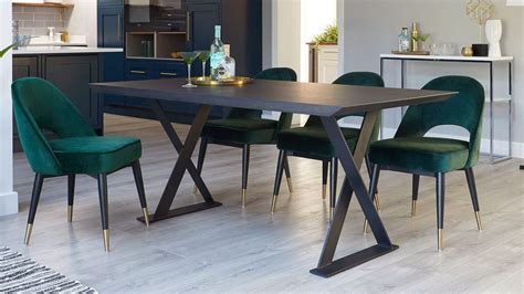 Free delivery & warranty available. Nala Dark Washed Oak 6 Seater Dining Table in 2020 | 6 ...