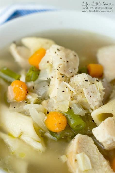 Soothing Ginger Garlic Chicken Noodle Soup
