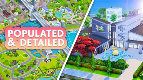 One Of The Best Save Files In The Sims 4 Populated And Detailed A Must