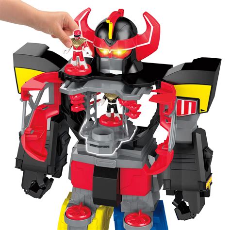 The rangers can combine the zords into the samurai megazord by writing the kanji for unite (合, gō ) it can summon a katana and a shield, resembling their samurai disks, for protection. Fisher-price Imaginext Power Rangers Morphin Megazord ...