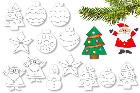 Coloriage Et Decoupage De Noel