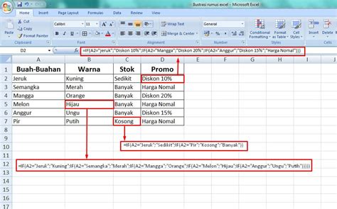 Rumus Fungsi Microsoft Excel Lengkap Contoh Dan Penjelasan Yanaswastika