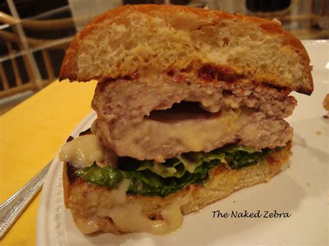 The Naked Zebra The Best Turkey Burger