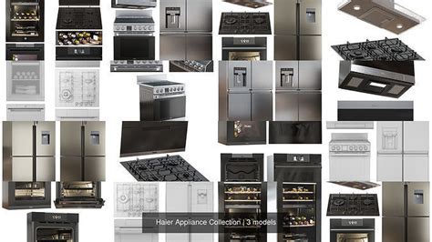 Haier Appliance Collection CGTrader