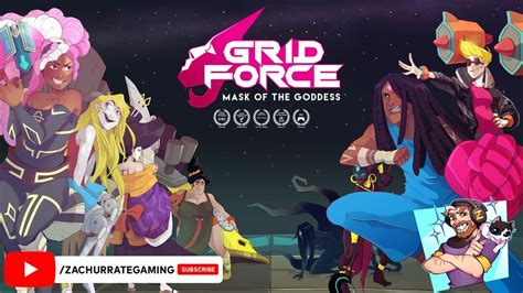 Grid Force Mask Of The Goddess Grid Based Tactical Shmup Youtube