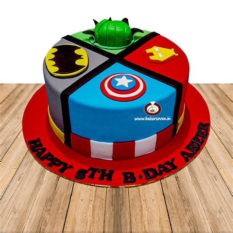 AvengerS SUPERHERO CAKE F