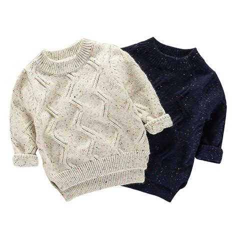 Toddler Girls Boys Kids Baby Sweater Knit Pullovers Warm Coat Outerwear