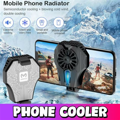 Mobile Phone Cooler Radiator For Iphoneandroid Gaming Dl01