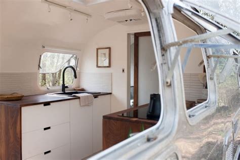 The Modern Caravan A Vintage Airstream Transformed Airstream Remodel