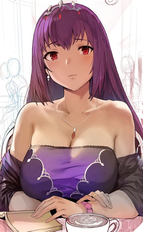 Fujimaru Ritsuka Scathach And Scathach Skadi Fate And 1 More Drawn