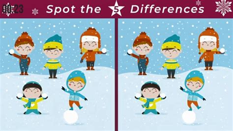 Spot The Difference 21 Winter Edition Youtube