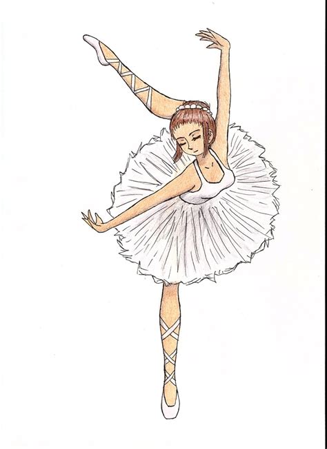 Ballerina Zeichnung