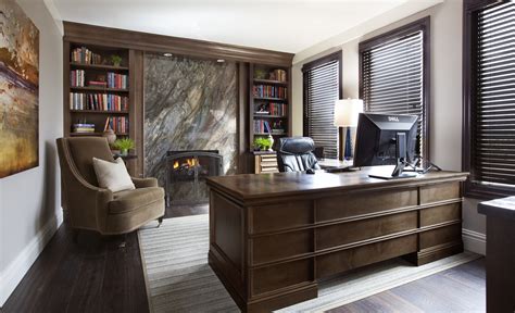 Hamptons Inspired Luxury Home Office Robeson Design San