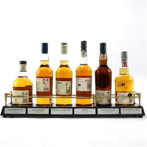 Classic Malts Collection 6 X 70cl Including Plinth Whisky Auctioneer