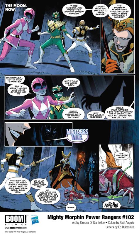 Mighty Morphin Power Rangers 102 Thats A Definite Level Up Comic