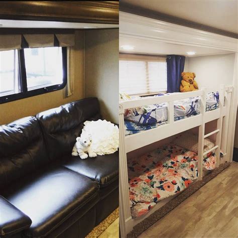 Get Rv Bunk Beds Motorhome Inspiration Ideas Rv Obsession Camper