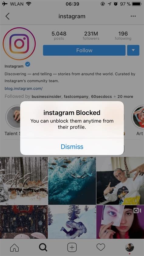 Try to tag that username in a photo. What does it mean if you can't unblock someone you blocked ...