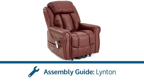 Lynton Rise Recliner Chair Careco Assembly Guide Youtube