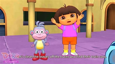 Dora And Friends The Explorer Cartoon Choo Choo Train Songs Learn