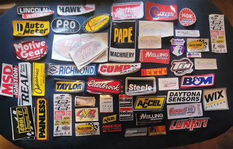 Lot Of 192 Racing Decals Stickers Grab Bag 4 Race Cars Toolboxes