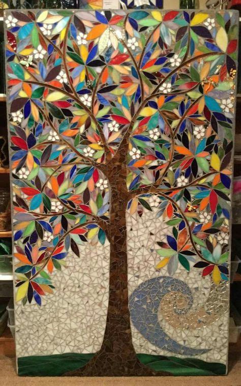 110 Mosaic Trees Ideas Mosaic Mosaic Art Mosaic Glass