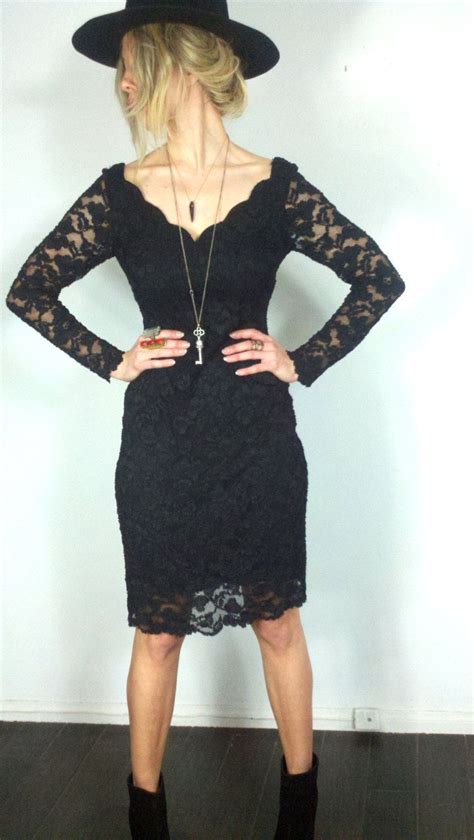 Wallpaper abyss movie black widow. Black Widow Body Con Dress Black Lace Dress by ...