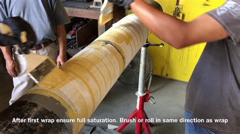 Belzona Corrosion Barrier Wrap Youtube