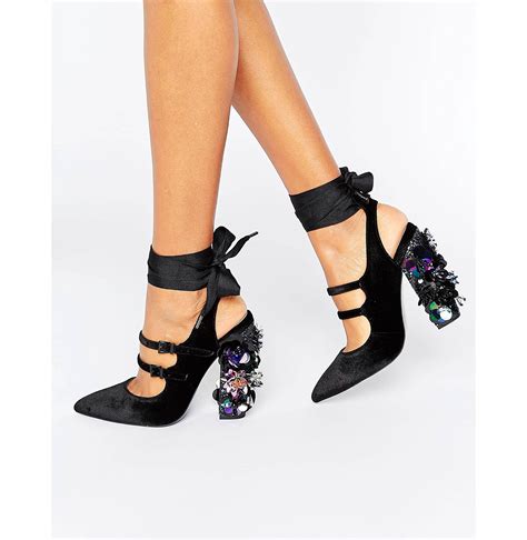Love This From Asos Heels Embellished Heels Asos Shoes