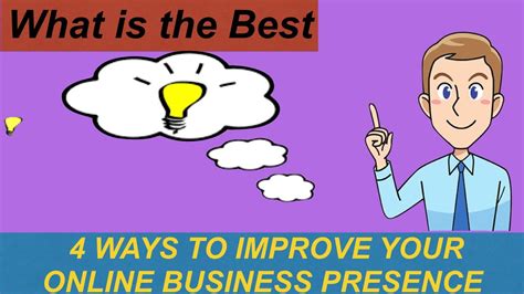 WHAT IS THE BEST 4 WAYS TO IMPROVE YOUR ONLINE BUSINESS PRESENCEðŸ‘‰(2020