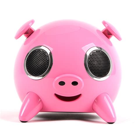 Amethyst A1bt7120pk Pig Bluetooth Speaker Pink Tvs And Electronics
