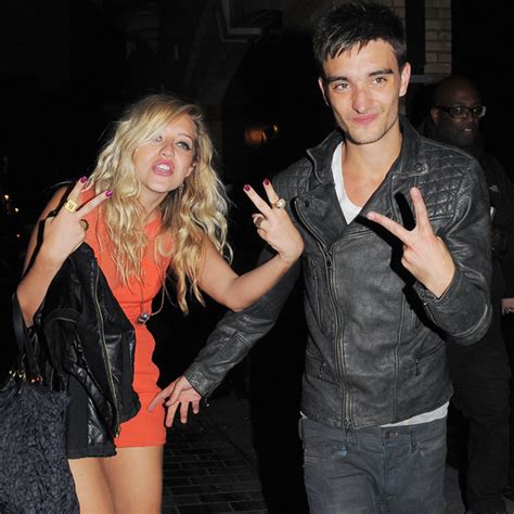 the wanted s tom parker has one drunken horny girlfriend