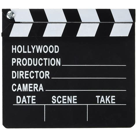 Cp Usa Hollywood Directors Film Movie Slateboard Clapper Film Cut