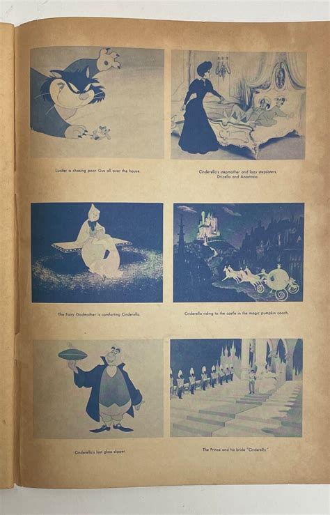 1950 Walt Disneys Cinderella Comic No 272 Etsy